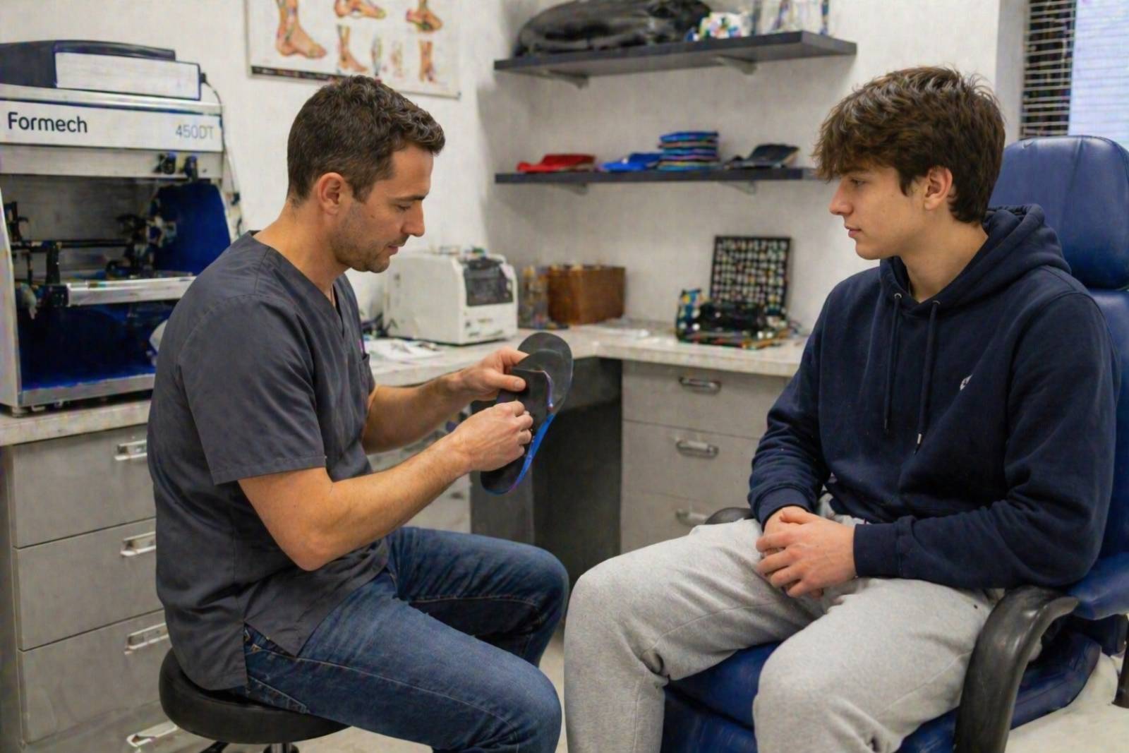 Indemnité du Arrêt de travail de l'arrêt de travail du podologue libéral