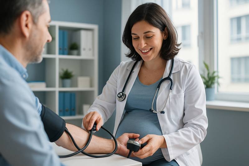 La grossesse du médecin libéral 