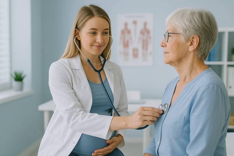 Prévoyance pour médecin libérale enceinte