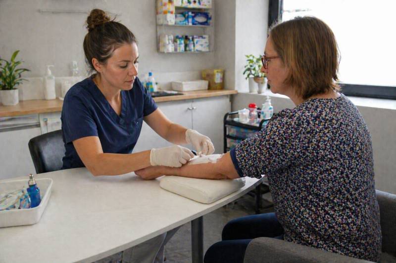 Indemnités de l'infirmière libérale en arrêt maladie